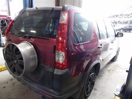 2005 Honda CR-V EX Burgundy 2.4L AT 4WD #A22510